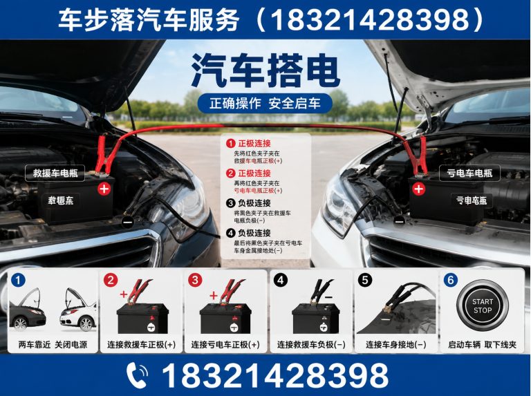 虹口区汽车搭电展示图